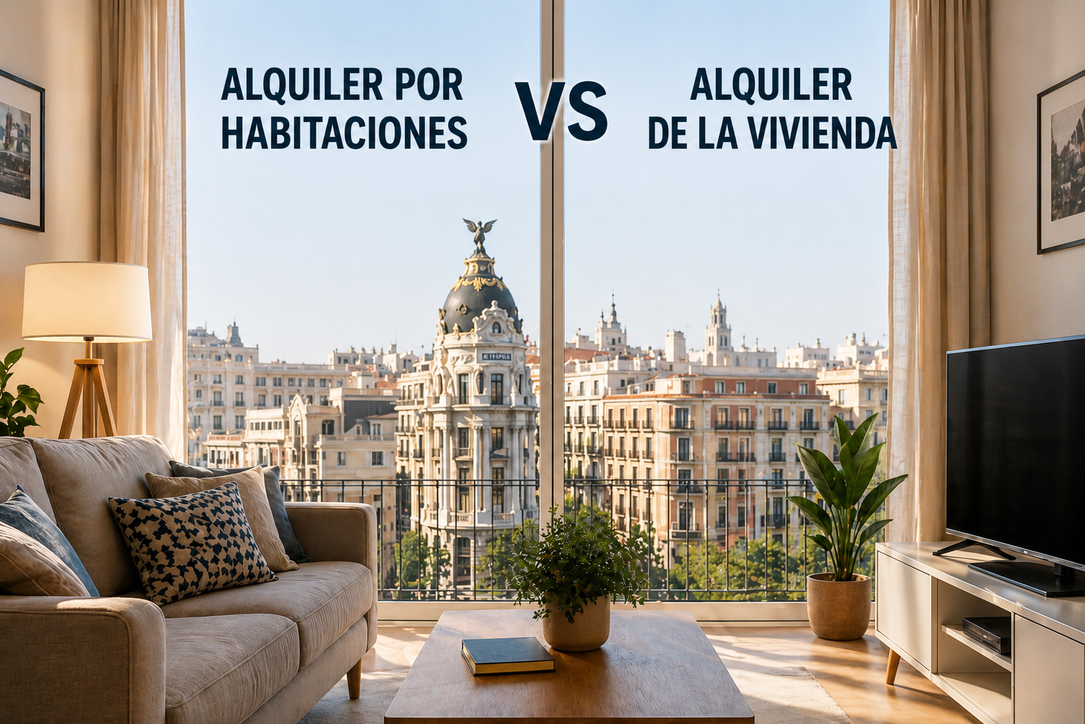 Alquiler por habitaciones vs. alquiler de la vivienda completa: rentabilidad, riesgos legales y qué dice la ley