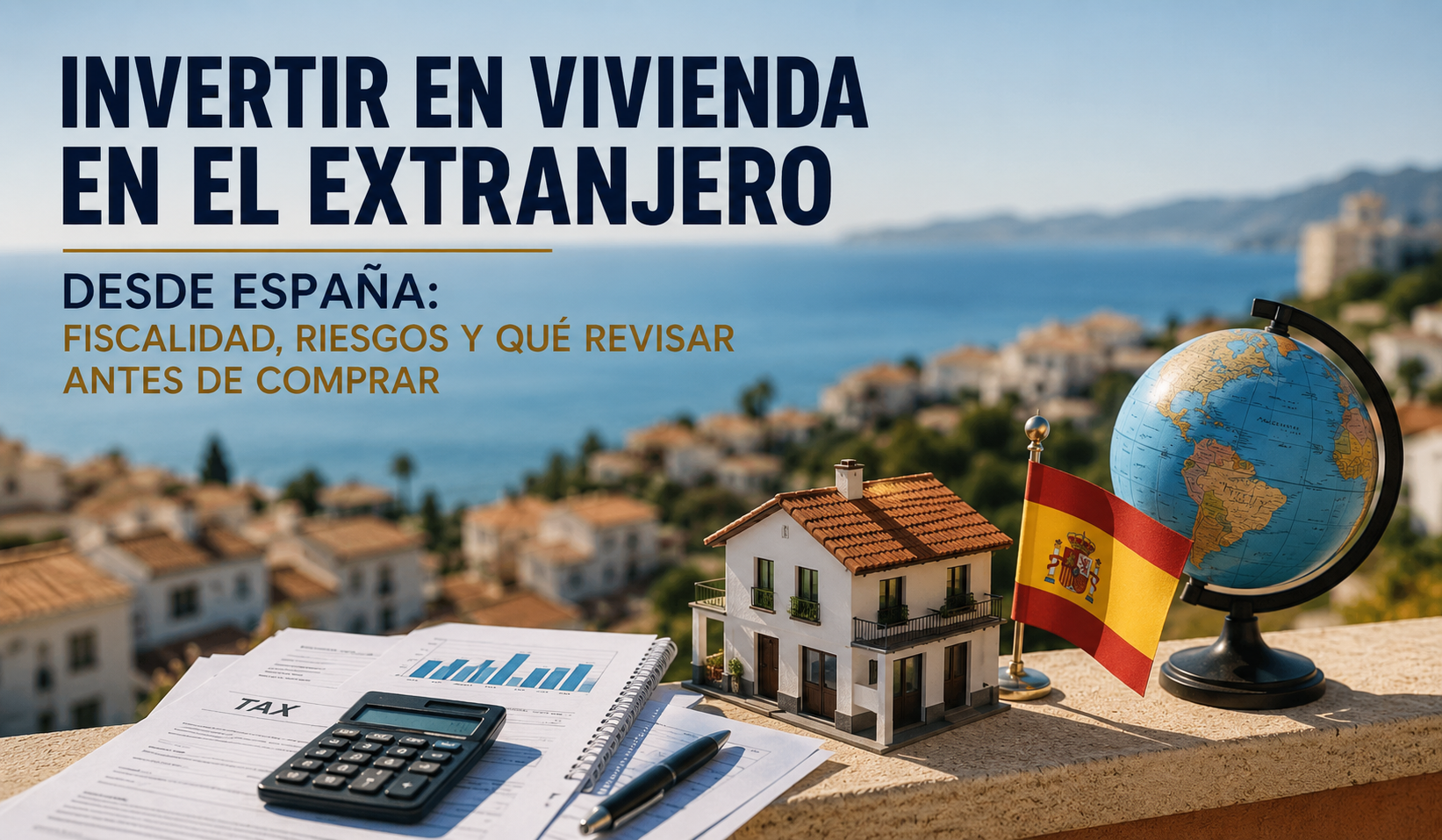 Invertir en vivienda en el extranjero desde España: fiscalidad, riesgos y qué revisar antes de comprar