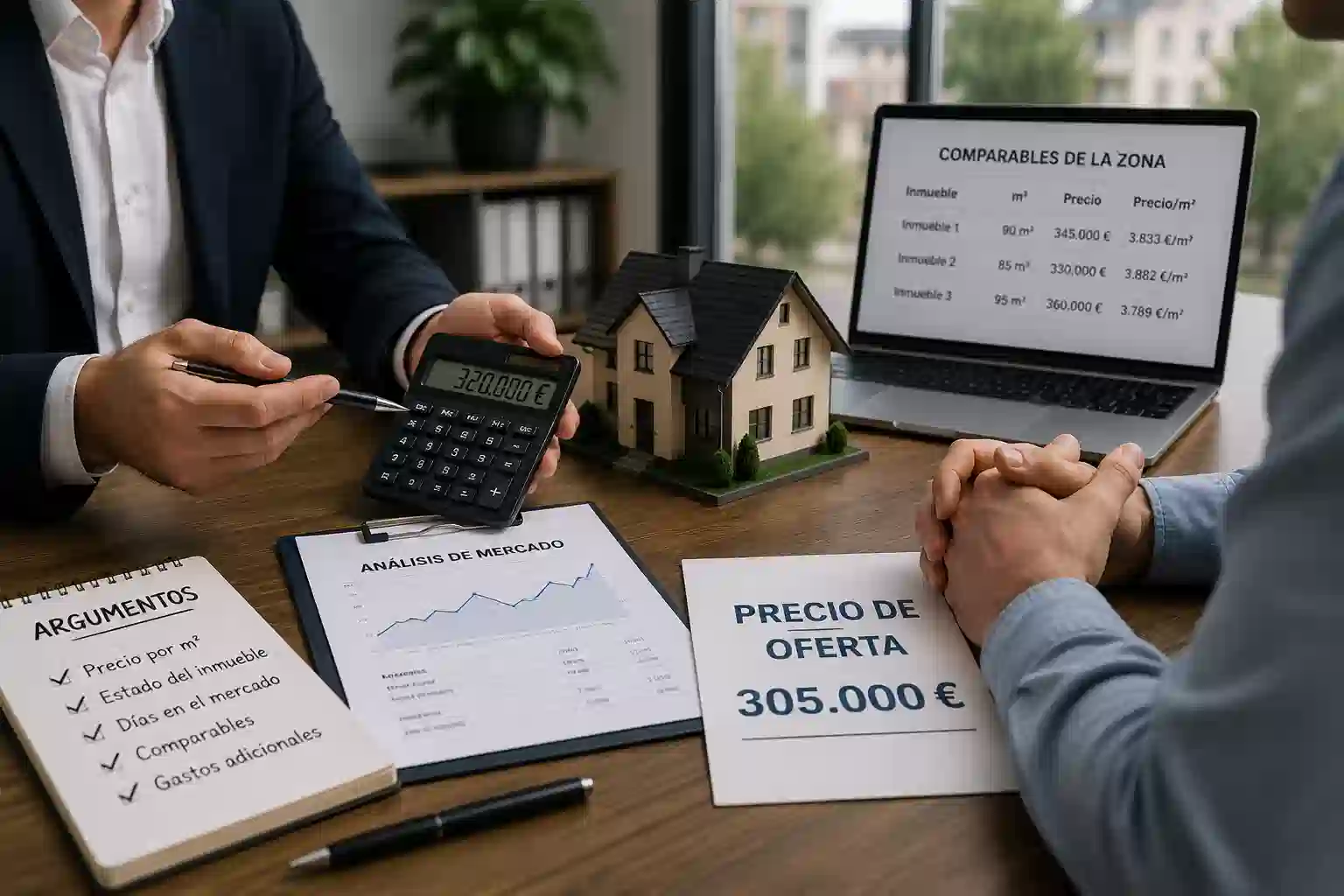Cómo negociar el precio de una vivienda: argumentos y datos que funcionan de verdad