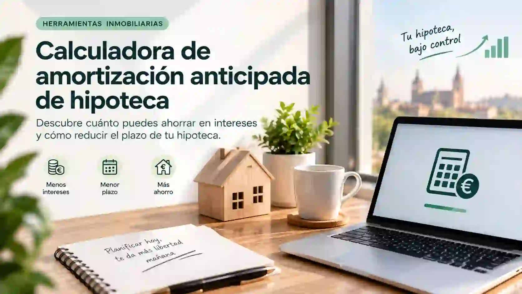 Calculadora de amortización anticipada de hipoteca